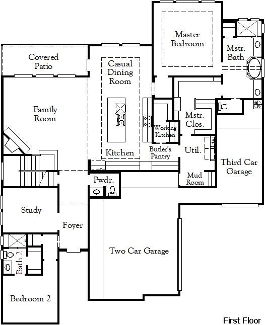 Hallsburg First Floor