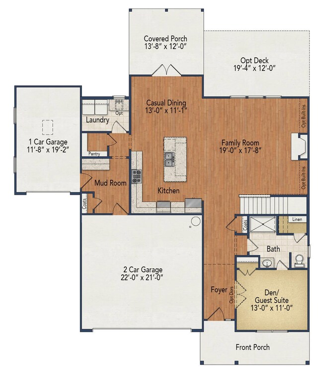 Third Car Garage Option