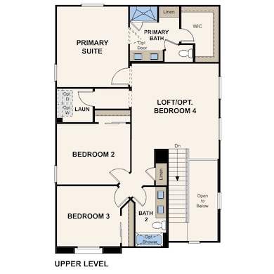 Plan 2054 Second Floor 