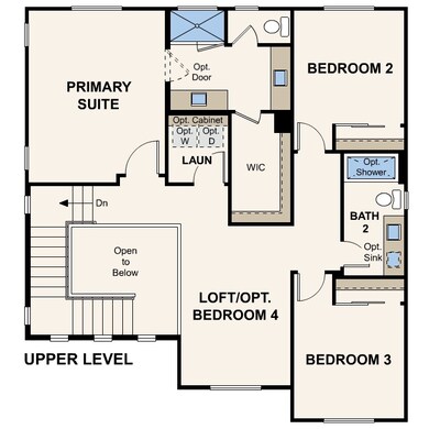 Plan 1792 Second Floor 