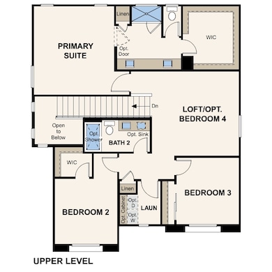 Plan 2119 Second Floor