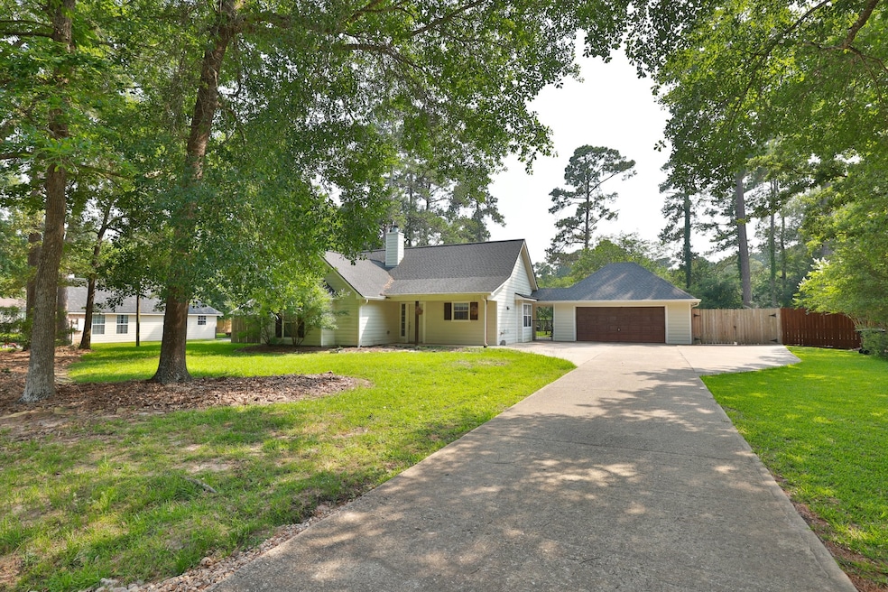 Charming single-story home with a spacious drivewa