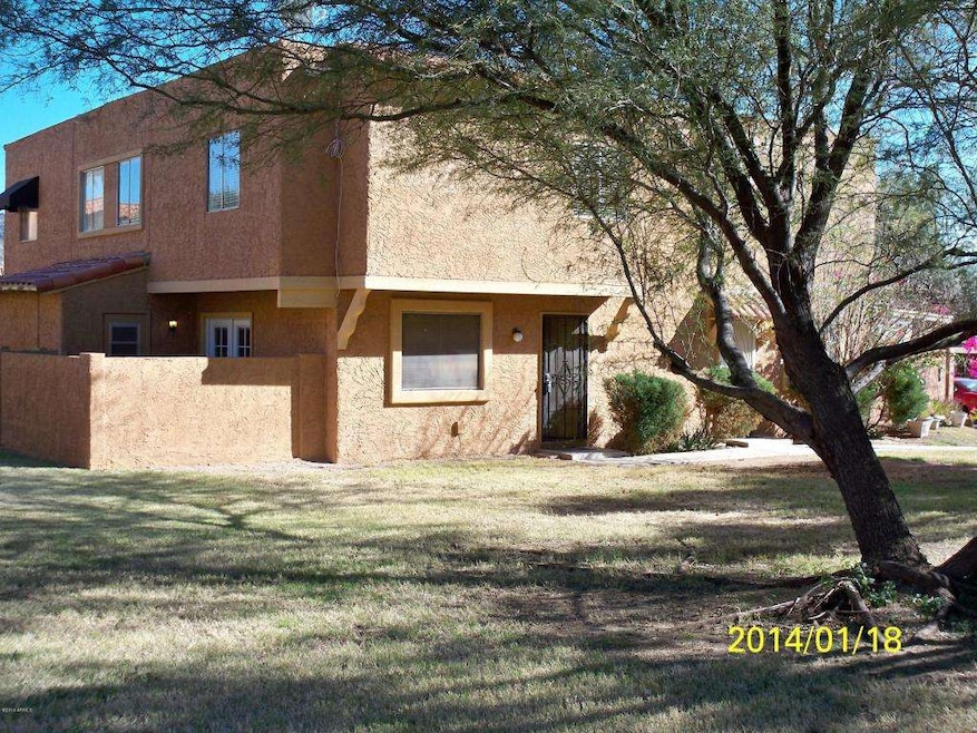 Front Of The Townhome