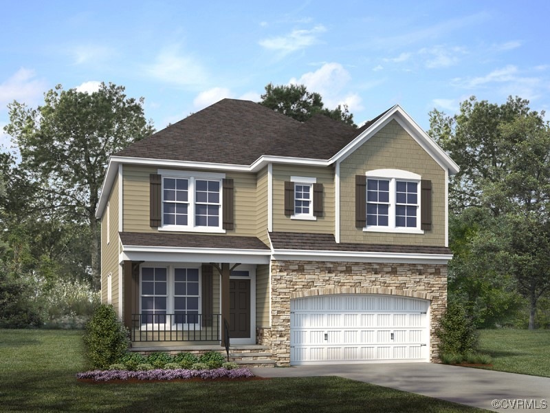 HOME IS NOT YET BUILT - Rendering is from builder'