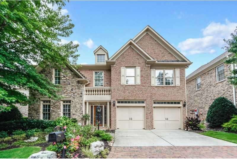 Exterior Front. The brick exterior and professiona