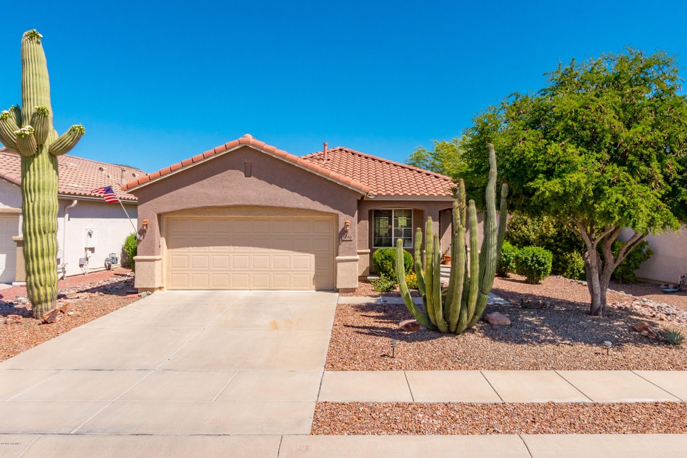 Front of home.