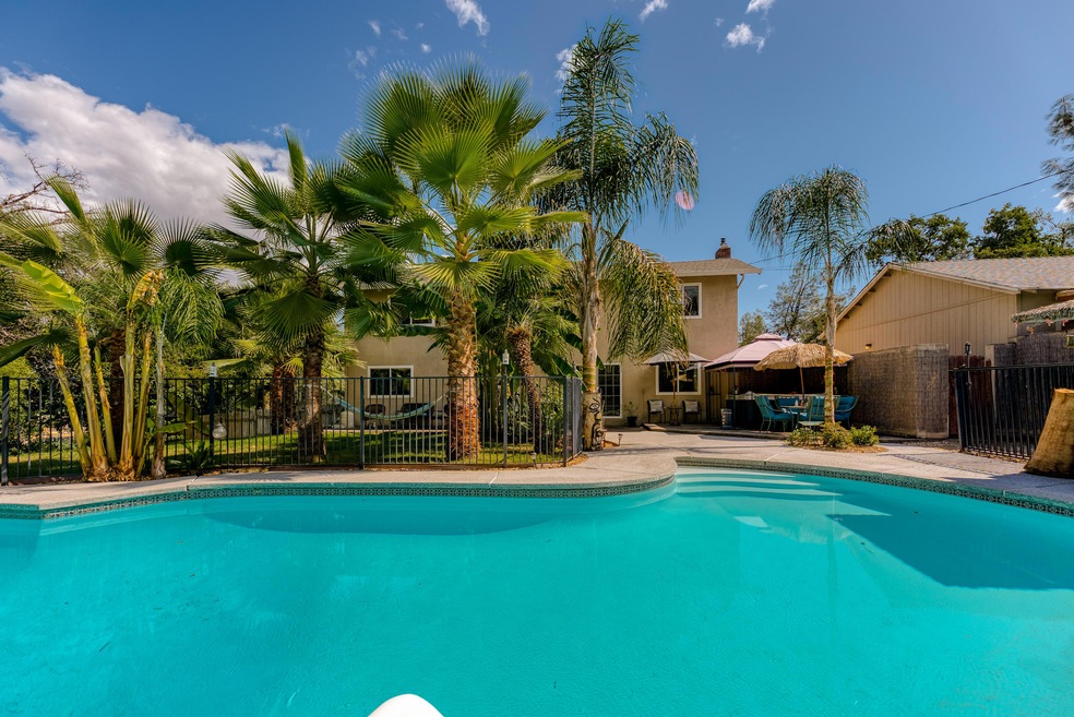 Backyard with Pool