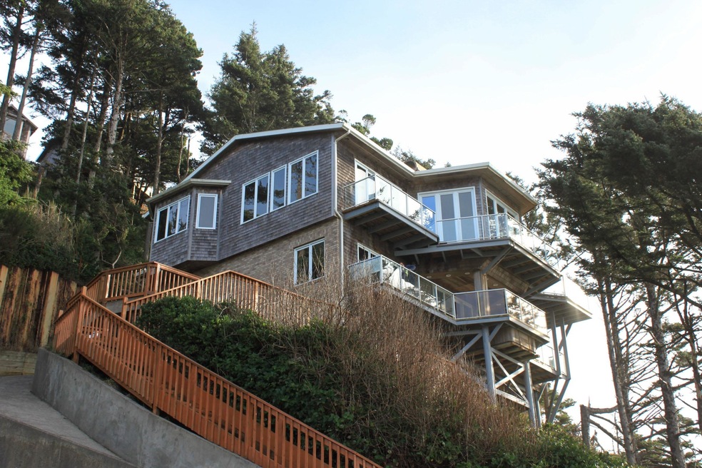 Exterior of the home