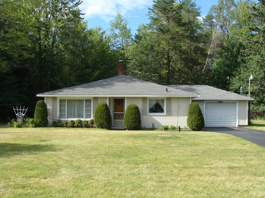 front view of the home