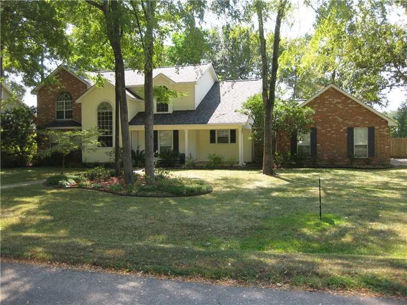 Facade/Exterior Front. Front entry with relaxing f