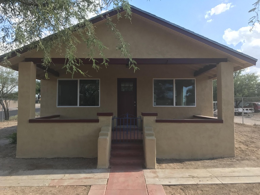Front of the house