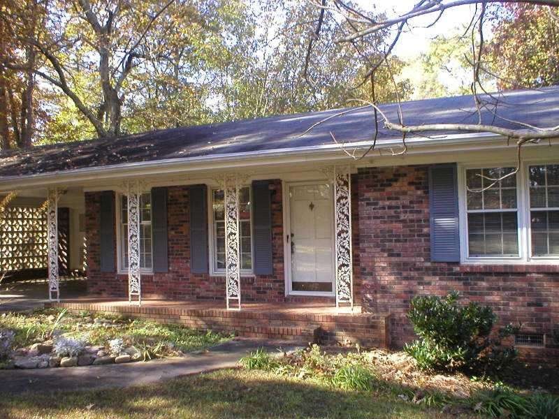 Exterior Front. 4-SIDED BRICK RANCH IS USDA RURAL 
