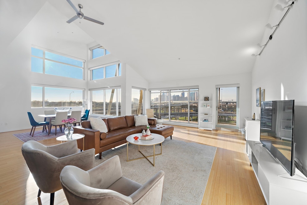 At 102 Quitman St #403, the living area boasts bam