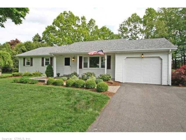 Exterior Front. Manicured grounds installed and ma