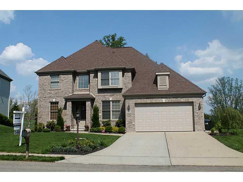 Exterior Front. Custom built by Signature Homes.  