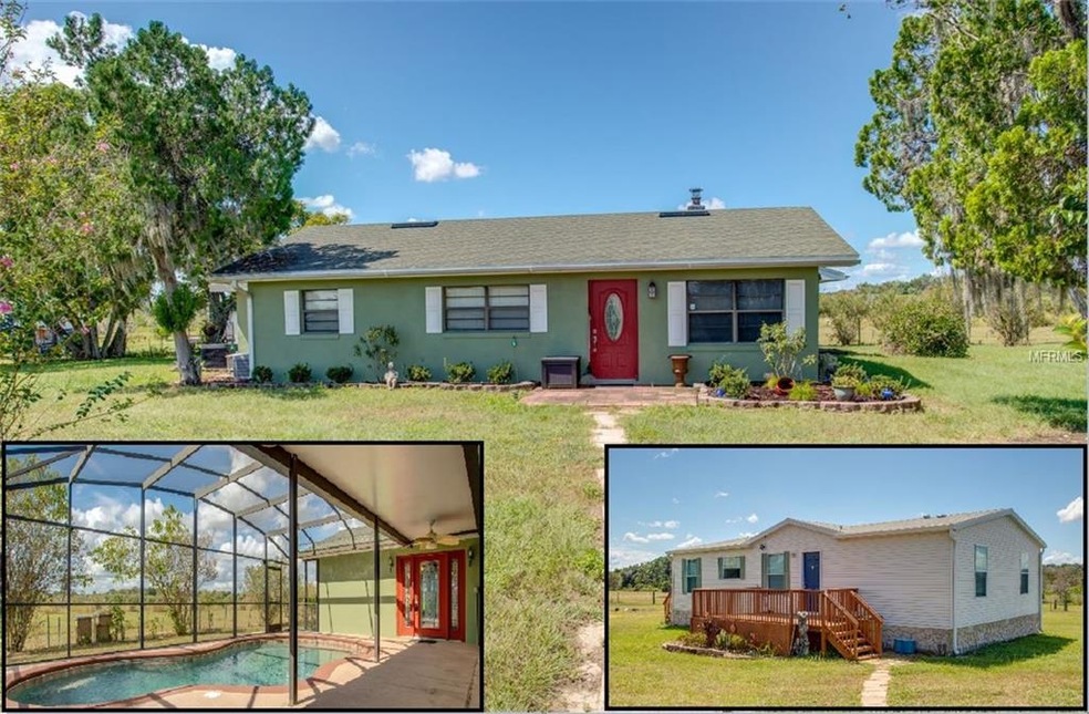 This property features more than 23 acres, with a 