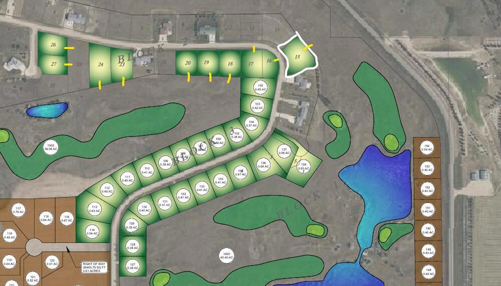 Oahe Trails Lot 15-21 23,24 26,27 Block