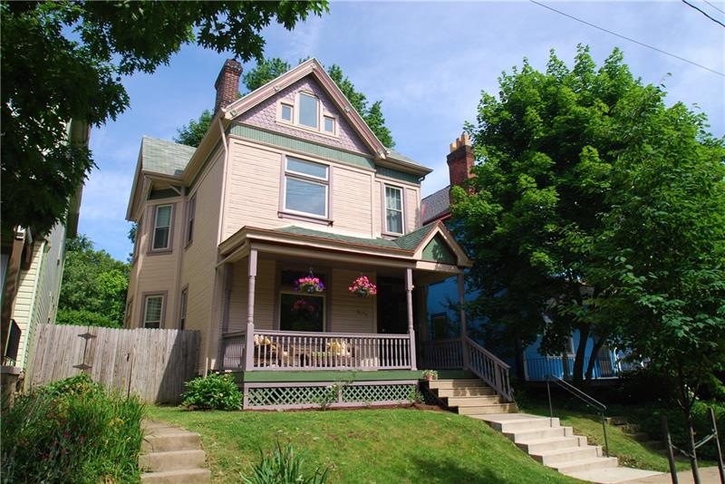 Charming home on a quiet street. New concrete step