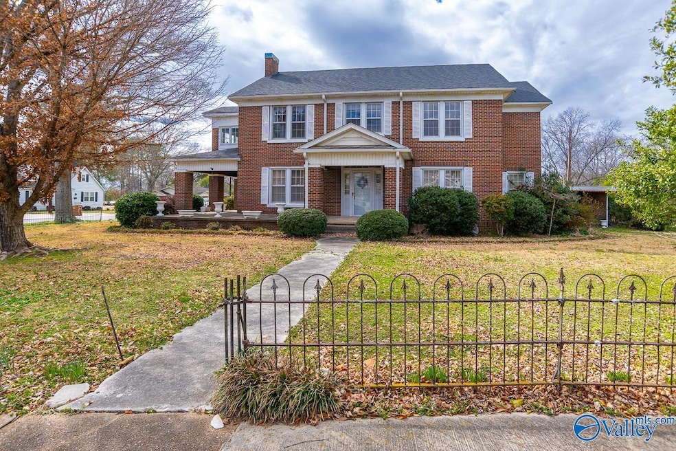 A grand older home that has been maintained and owned by the same family since 1938.