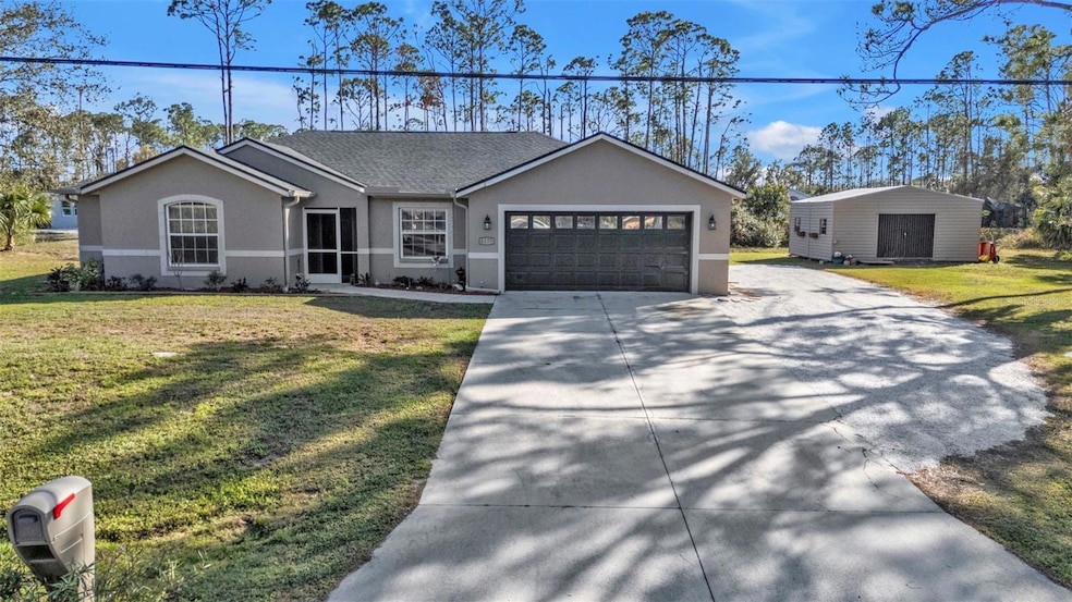 Welcome home to YOUR 3 beds/ 2 baths, double lot and greenbelt view.