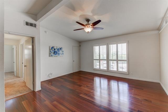Vaulted ceiling, lots of light, spacious living ar