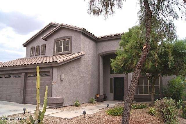 front right of home