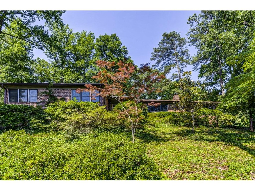 Lush landscaping highlight exterior
