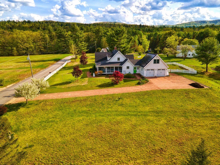 In order to cut down on lawn maintenance, 2 sides 