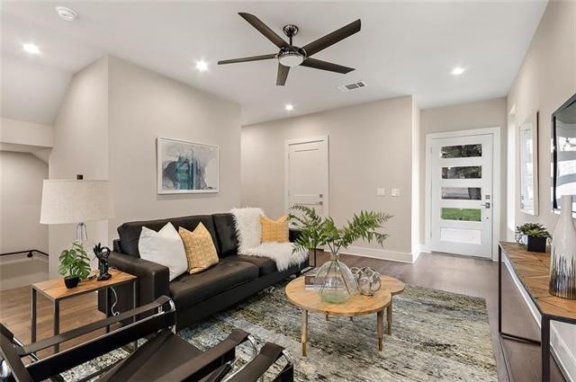 **Photo from model home** Welcome home to 78704! U