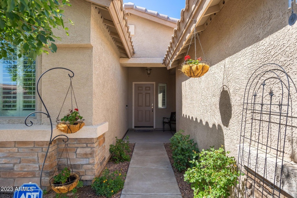 Exterior Entry to front door
