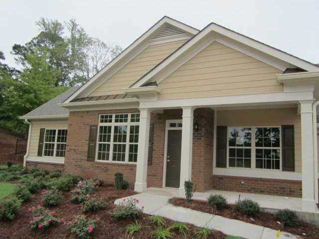 Exterior Front. Beaumont Plan with front porch