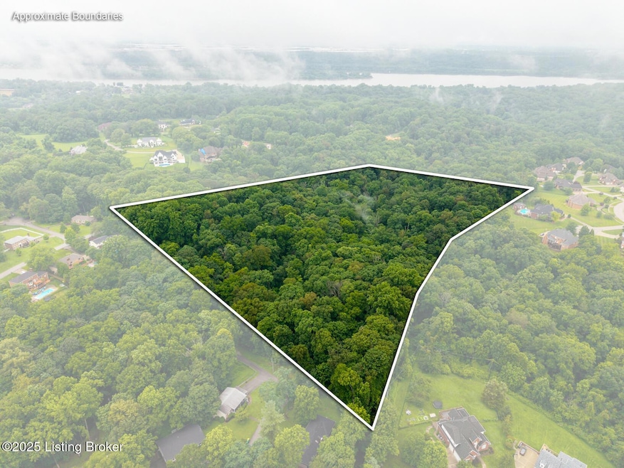 Aerial of farm