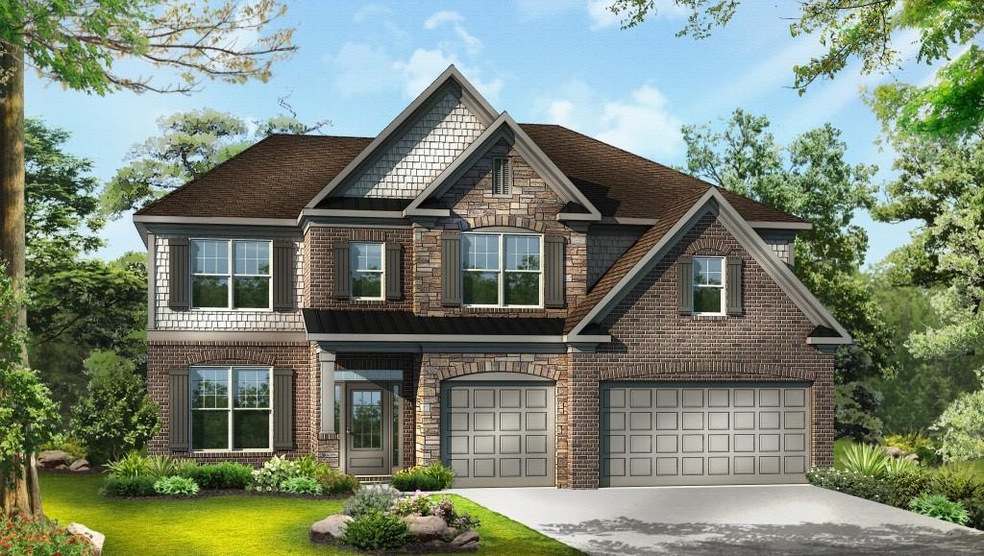 Color Rendering of Plan & Elevation.