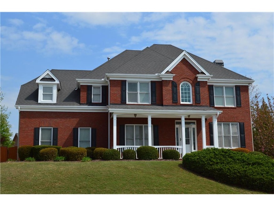 Brick front home