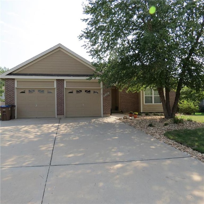 Great street appeal!  Two car garage with long dri