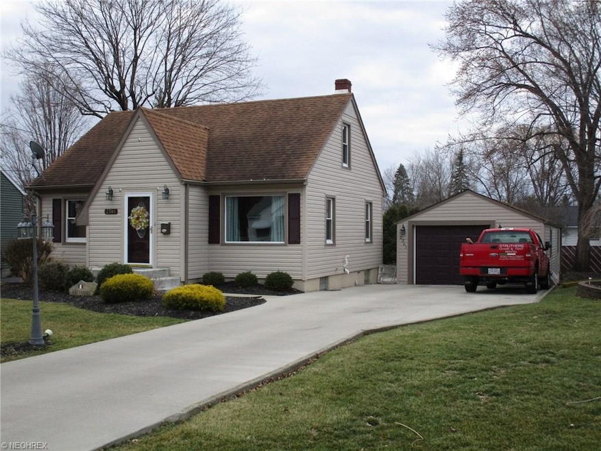 Very sharp Cape Cod with Vinyl Siding