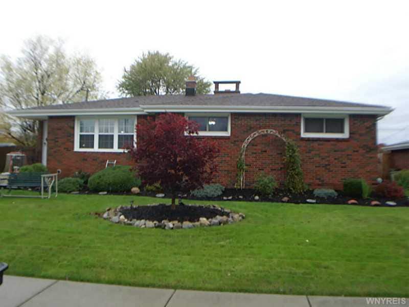 Exterior Front. All brick ranch home with many upd