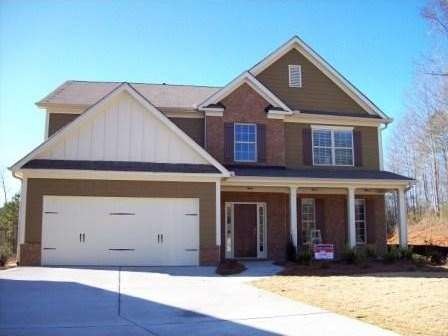 Exterior Front. Not actual home. Sample plan/eleva