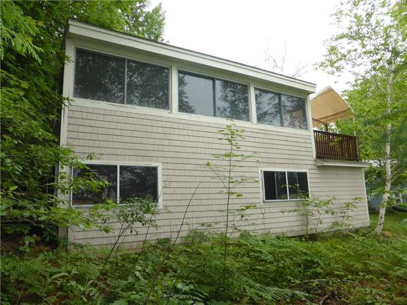 Exterior Front. Looking up from the...
