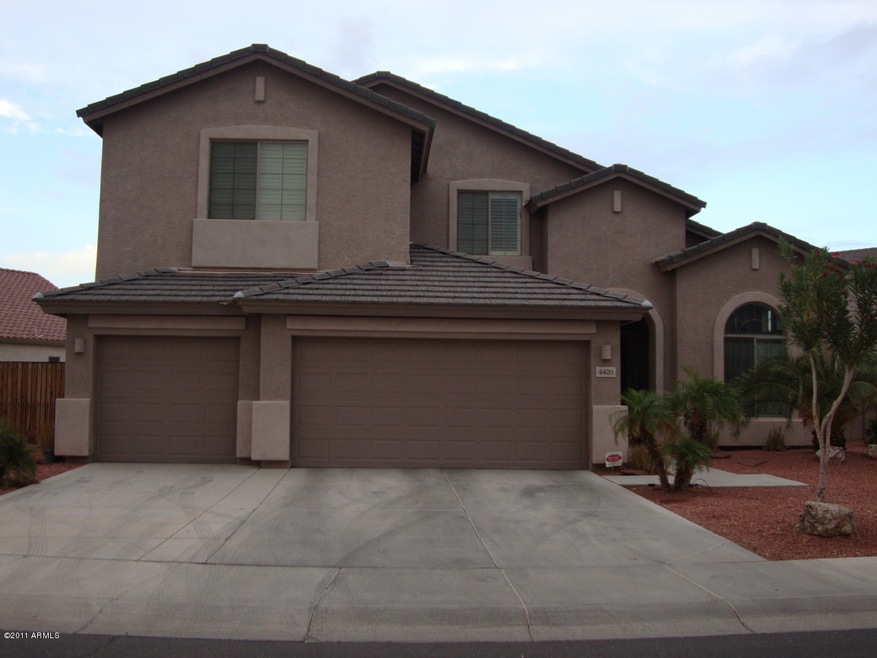Front view of home