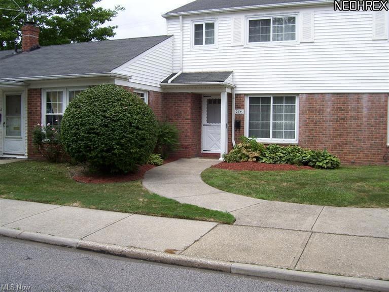 Front of condo