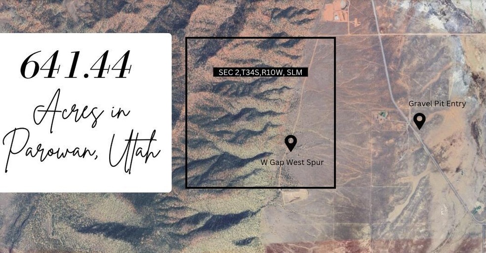 641.44 Acres in Parowan, Utah