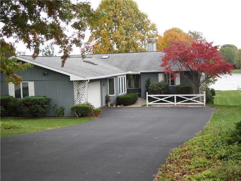 Exterior Front. Beautiful 3 bedroom lakefront home