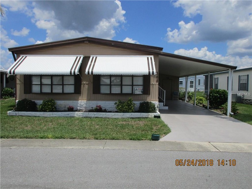 Front entrance of home