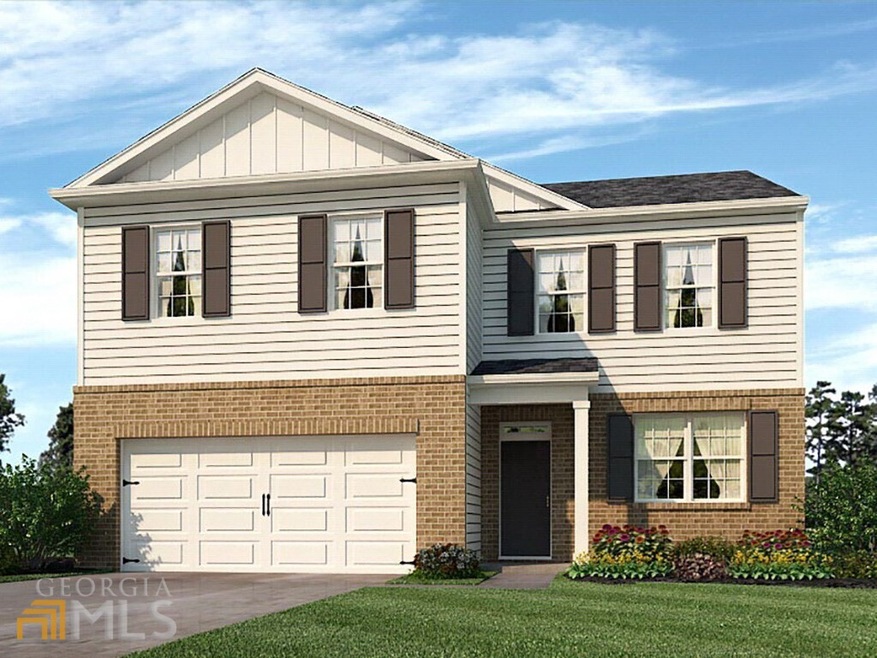 The Galen Elevation E at Walnut Grove in Pendergra