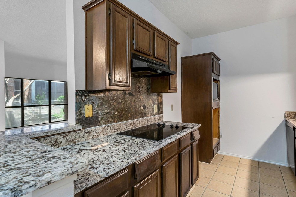 kitchen with electric cooktop
