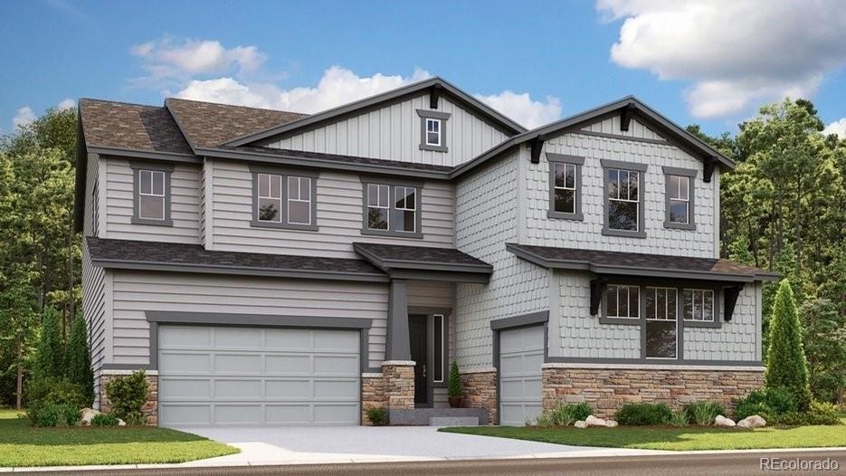 Ouray B-Craftsman Rendering ~ Built by Taylor Morr