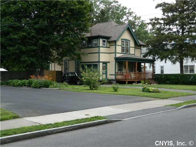 Exterior Front Stunning Victorian home on a quite 