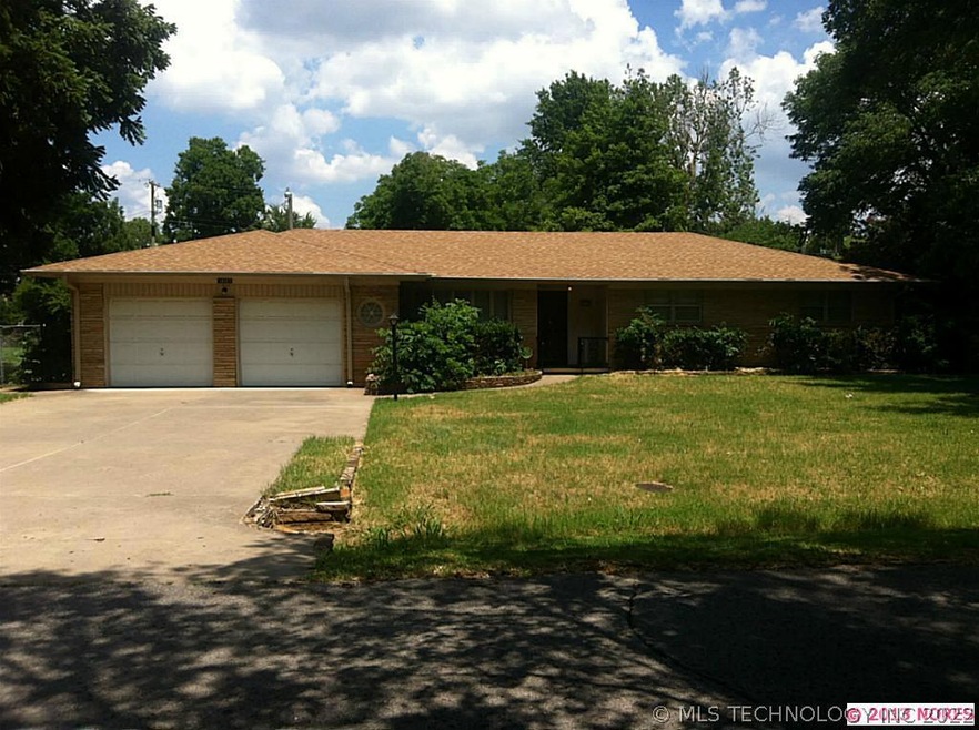 Great home sits on 3/4 acre lot with mature trees.