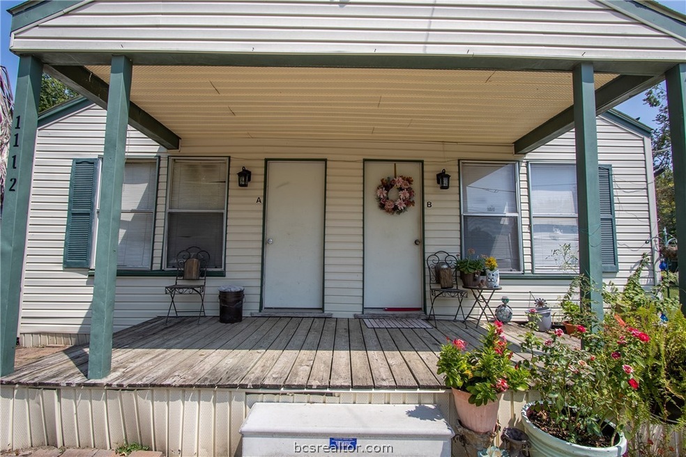 Front Porch of Duplex.